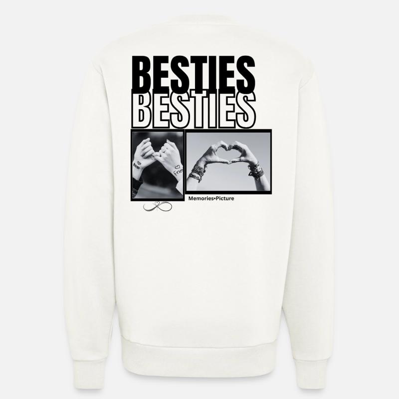 Bestie  - Sweatshirt - made by SPREAD  - OFF WHITE