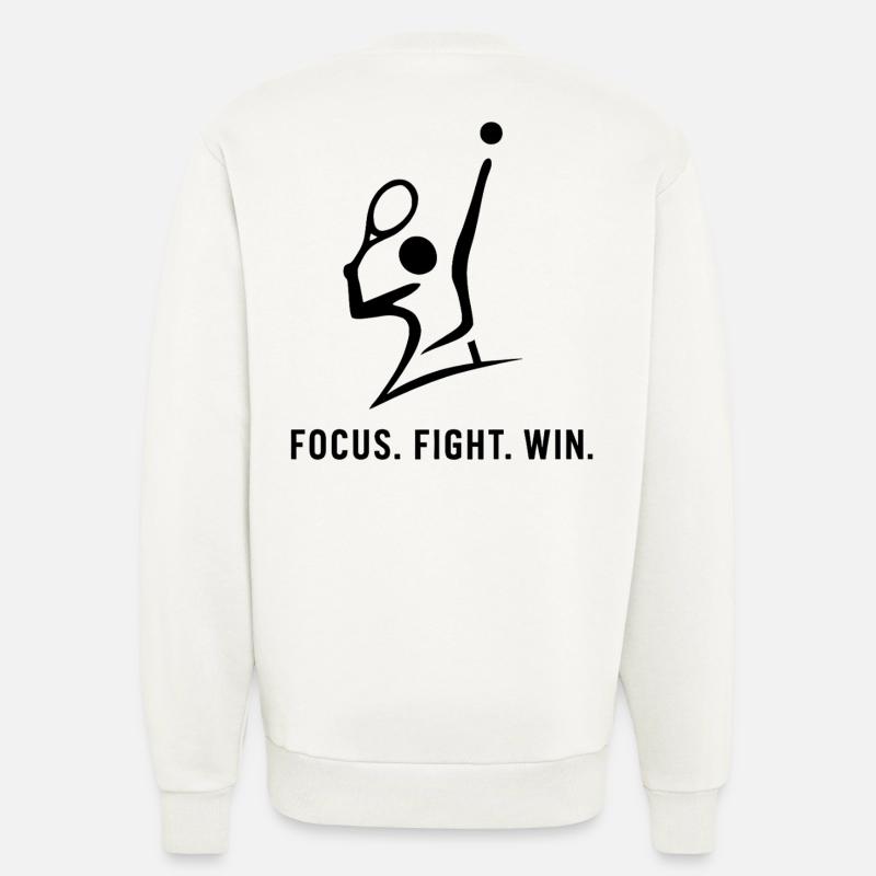 Conception de tennis - Sweat bio décontracté fabriqué en UE - OFF WHITE