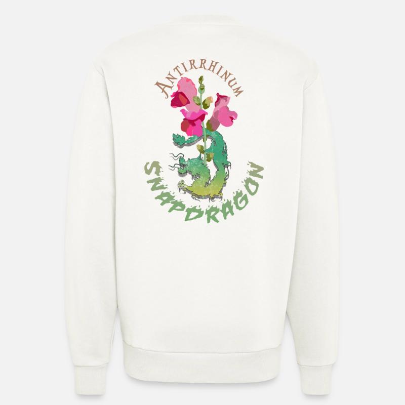 Drachenblumen - Sweatshirt - made by SPREAD  - OFF WHITE