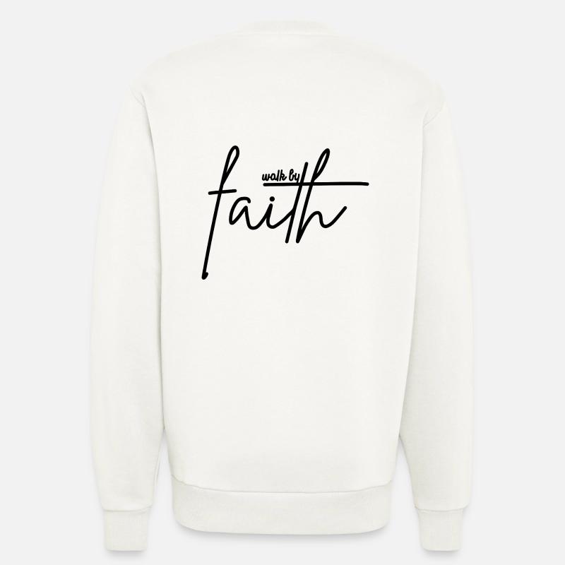 Wandeln Sie im Glauben - Sweatshirt - made by SPREAD  - OFF WHITE