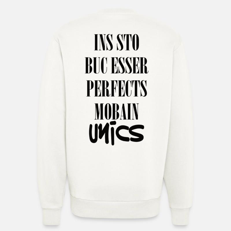 Unics - Sweatshirt - made by SPREAD  - OFF WHITE