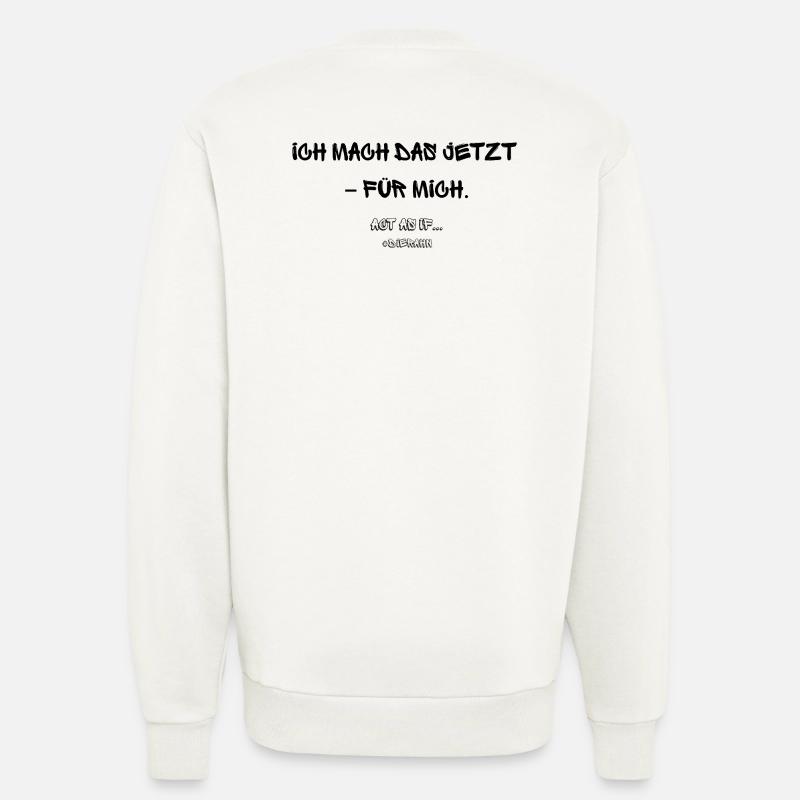 Not as if engineer saying - Sweatshirt - made by SPREAD  - OFF WHITE