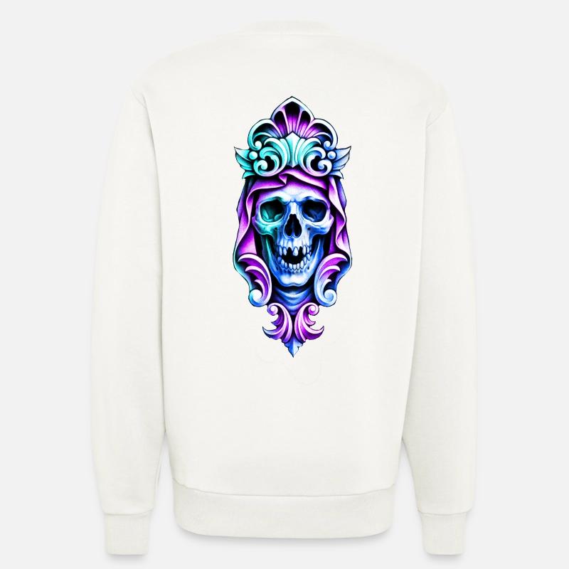 skullptur - Sweatshirt - made by SPREAD  - OFF WHITE
