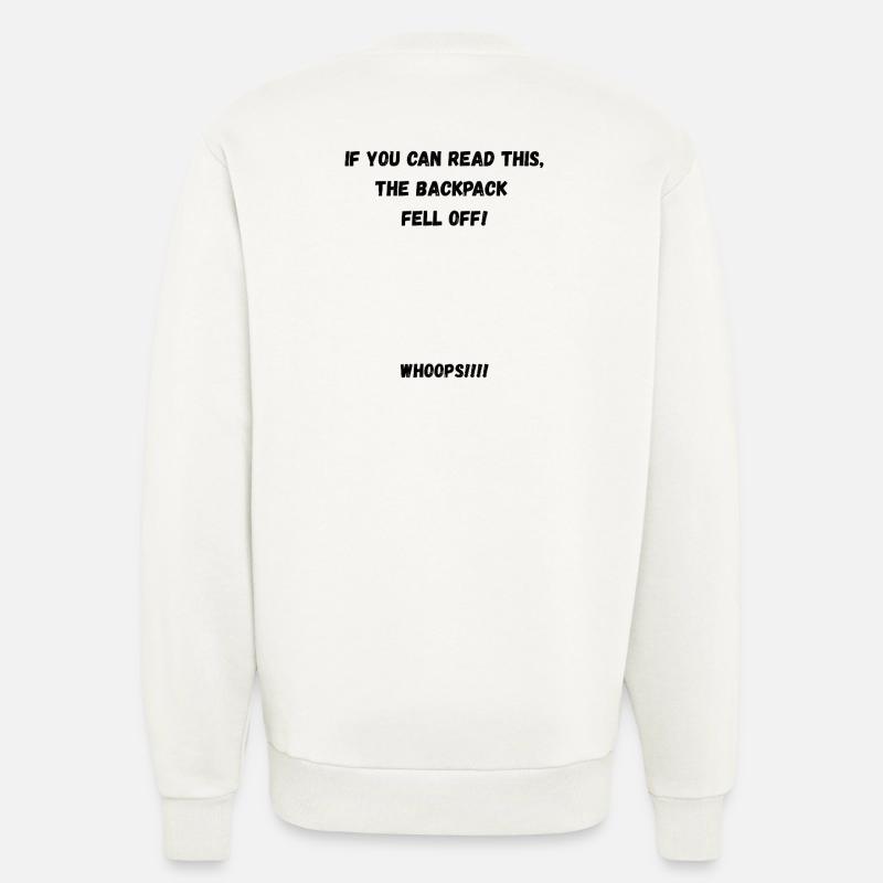 Backpack - Sweatshirt - made by SPREAD  - OFF WHITE