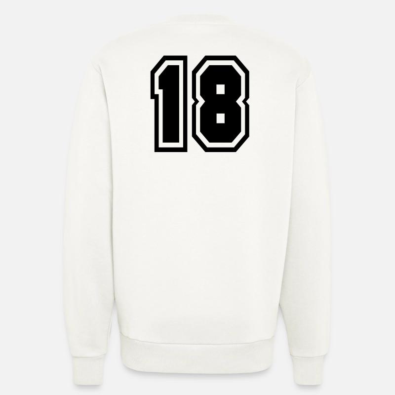 18 - Sweatshirt - made by SPREAD  - OFF WHITE