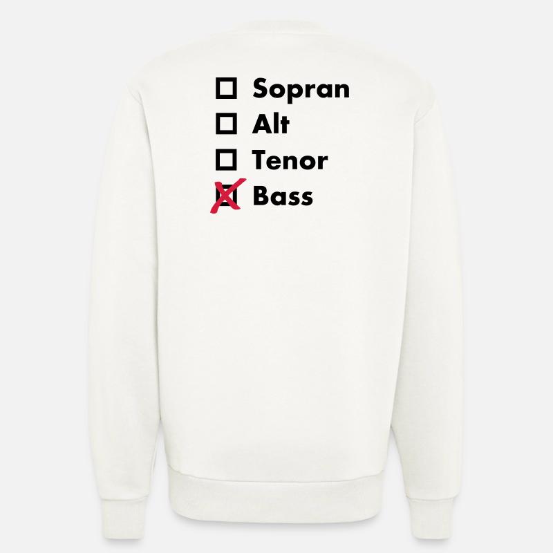 Bass - Sweatshirt - made by SPREAD  - OFF WHITE