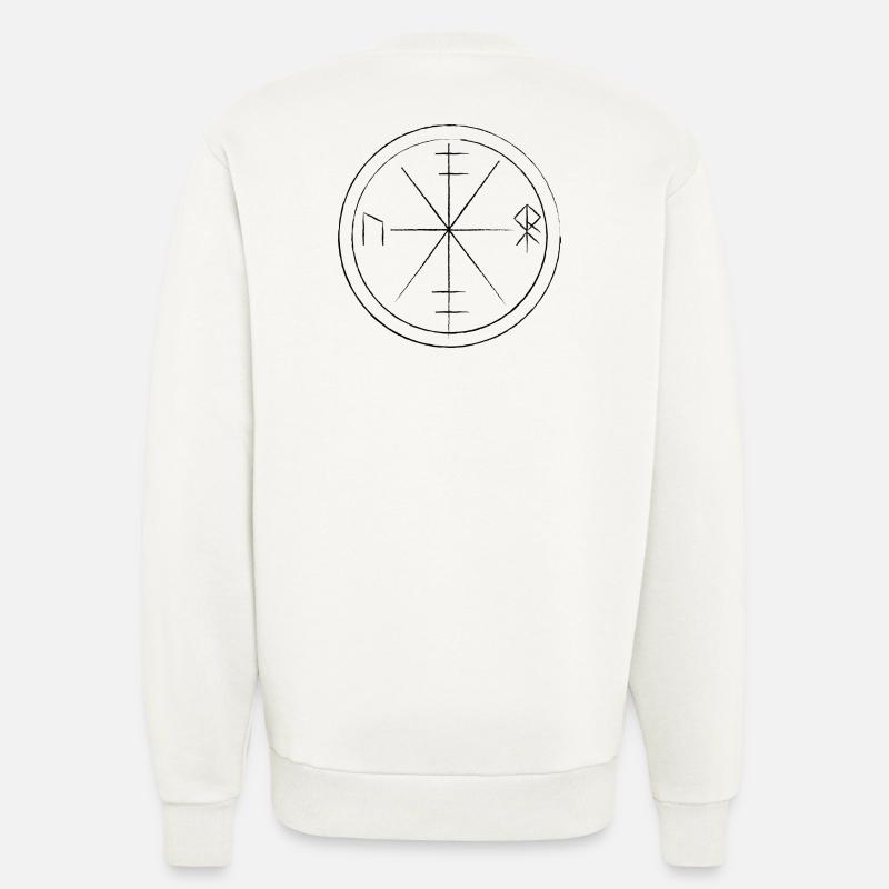 Wikinger Runen - Sweatshirt - made by SPREAD  - OFF WHITE