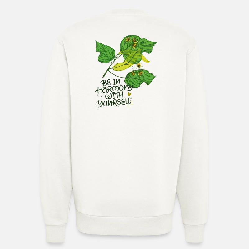 Harmonie, Natur - Sweatshirt - made by SPREAD  - OFF WHITE