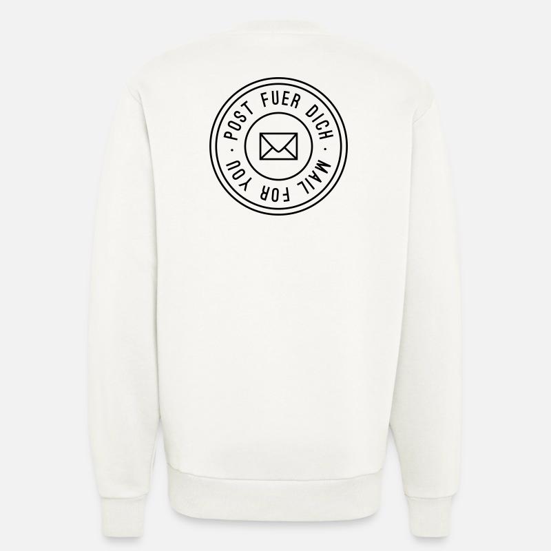 UNE Post pour vous - Sweat bio décontracté fabriqué en UE - OFF WHITE