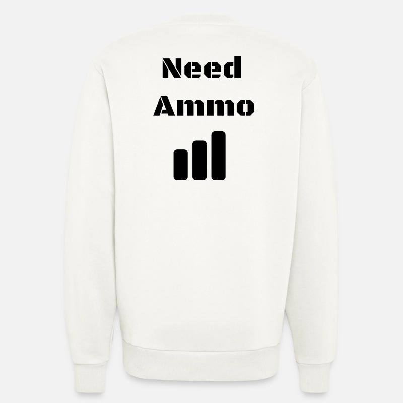 Need Ammo Load - Sweatshirt - made by SPREAD  - OFF WHITE
