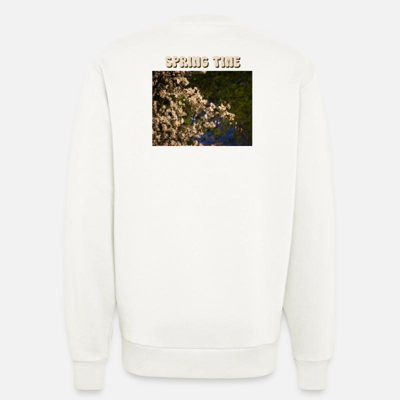 Spring Time - Sweatshirt - made by SPREAD  - OFF WHITE