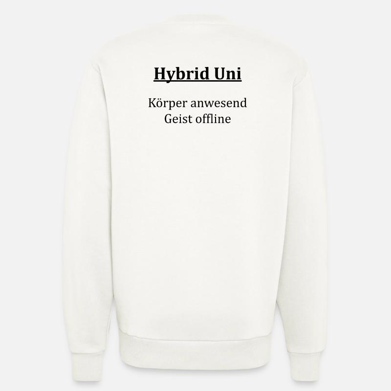 Unispruch "Hybrid Uni" Gift, Students - Sweatshirt - made by SPREAD  - OFF WHITE