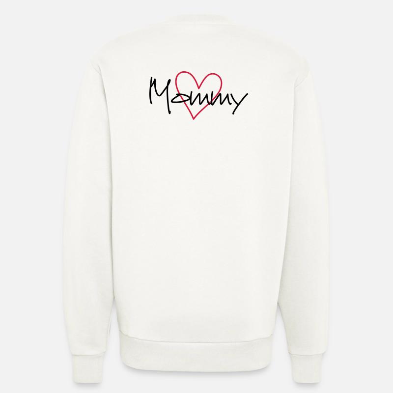 Mommy Heart Gift Partner Look - Sweatshirt - made by SPREAD  - OFF WHITE