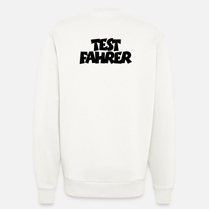Testfahrer - Sweatshirt - made by SPREAD  - OFF WHITE