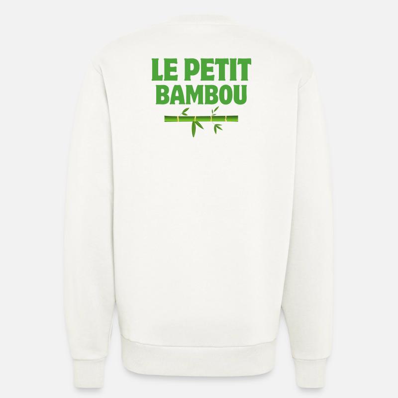 Zen, Meditation, Der kleine Bambus - Sweatshirt - made by SPREAD - OFF WHITE