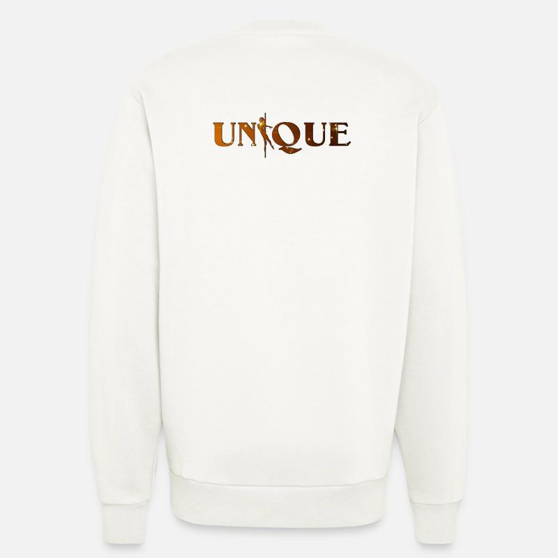 Silhouette dorée de la danse - Sweat bio décontracté fabriqué en UE - OFF WHITE