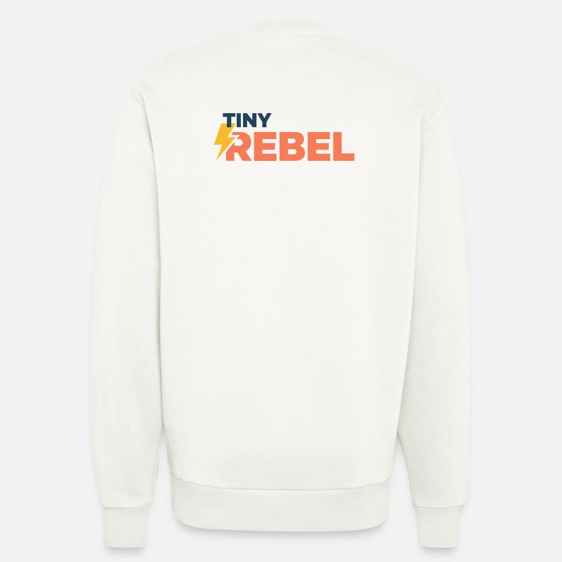 Tiny rebel - Sweatshirt - made by SPREAD  - OFF WHITE