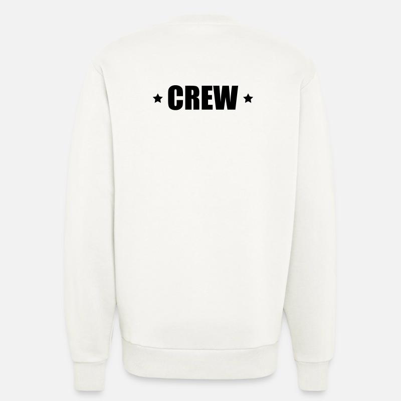 L'équipage d'un astérisque - Sweat bio décontracté fabriqué en UE - OFF WHITE