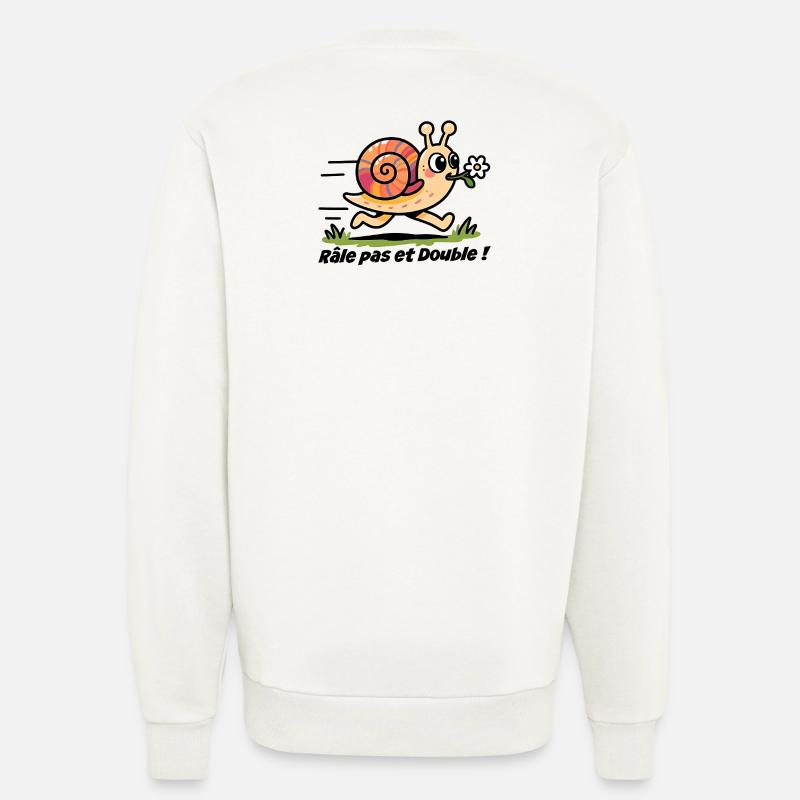 Autoaufkleber, Wohnwagen Rail Step und Double - Sweatshirt - made by SPREAD  - OFF WHITE