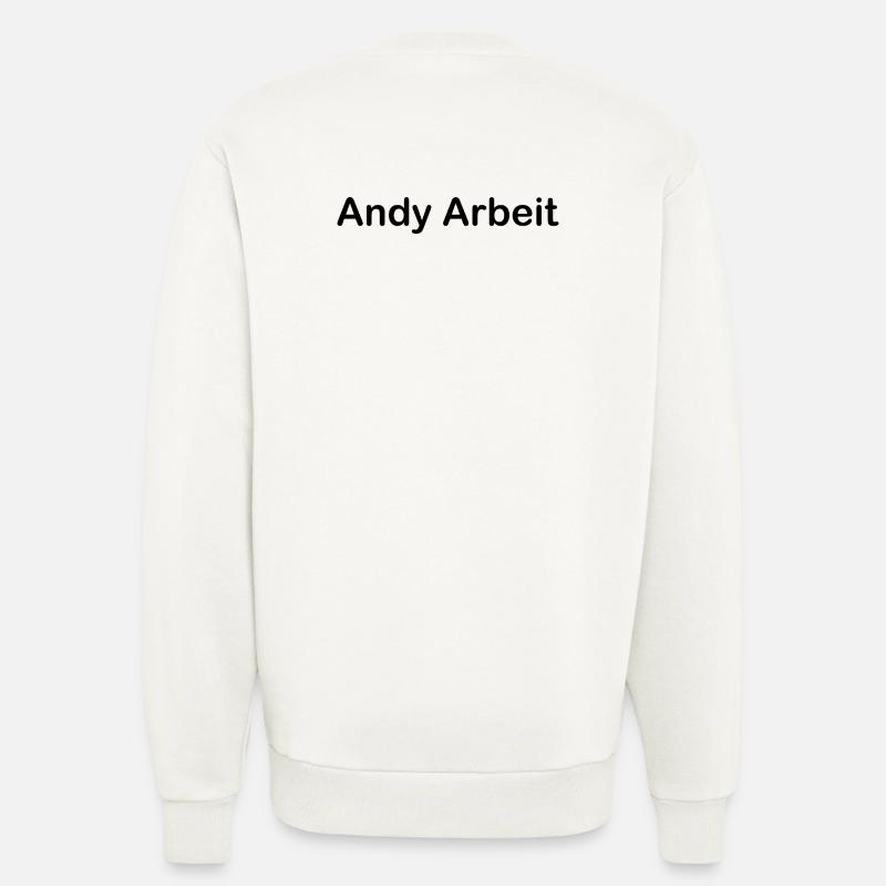 Andy Arbeit - Sweatshirt - made by SPREAD  - OFF WHITE
