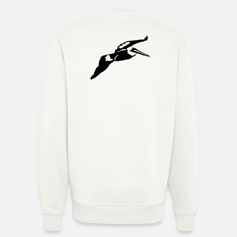 pelikan - Sweatshirt - made by SPREAD  - OFF WHITE