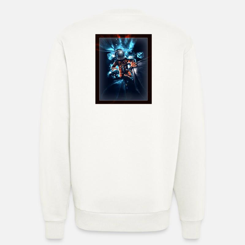 Raumfahrer - Sweatshirt - made by SPREAD  - OFF WHITE