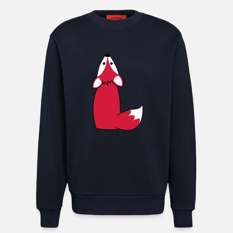 fuchs - Sweatshirt - made by SPREAD  - DARK NAVY