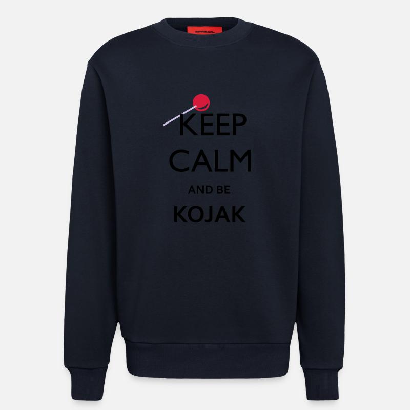 BE KOJAK - Sweatshirt - made by SPREAD  - DARK NAVY
