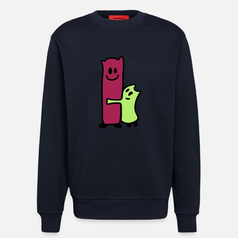 Umarmen - Sweatshirt - made by SPREAD  - DARK NAVY