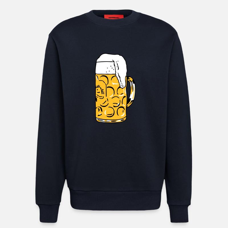 Bier - Sweatshirt - made by SPREAD  - DARK NAVY