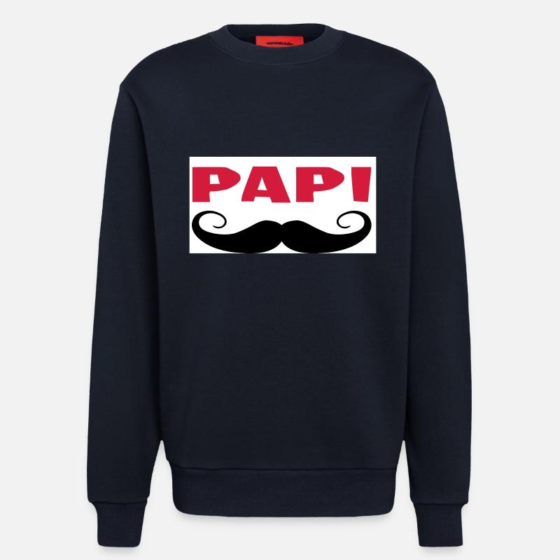 PAPI - Sweat bio décontracté fabriqué en UE - DARK NAVY