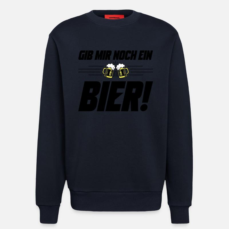 Noch ein Bier Spruch - Sweatshirt - made by SPREAD  - DARK NAVY