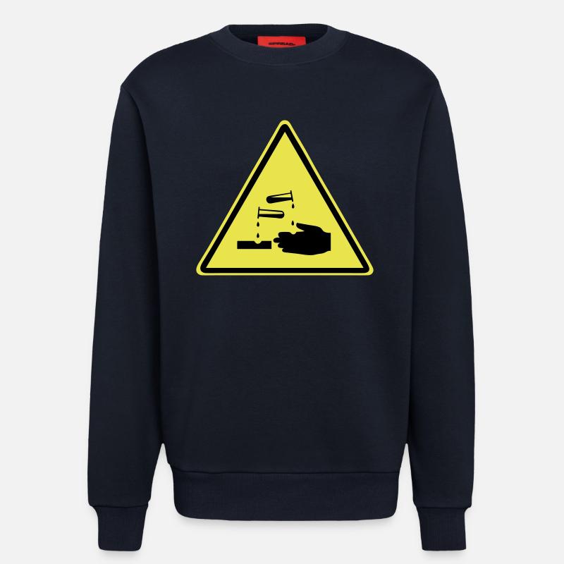 Vorsicht Ätzend! - Sweatshirt - made by SPREAD - DARK NAVY