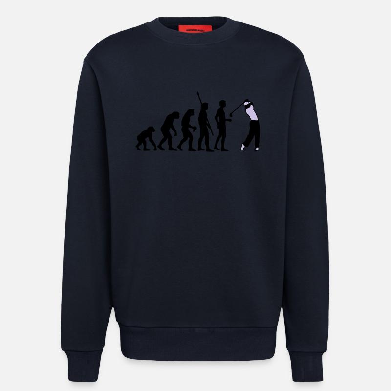 evolution_golf_b_2c - Sweatshirt - made by SPREAD  - DARK NAVY