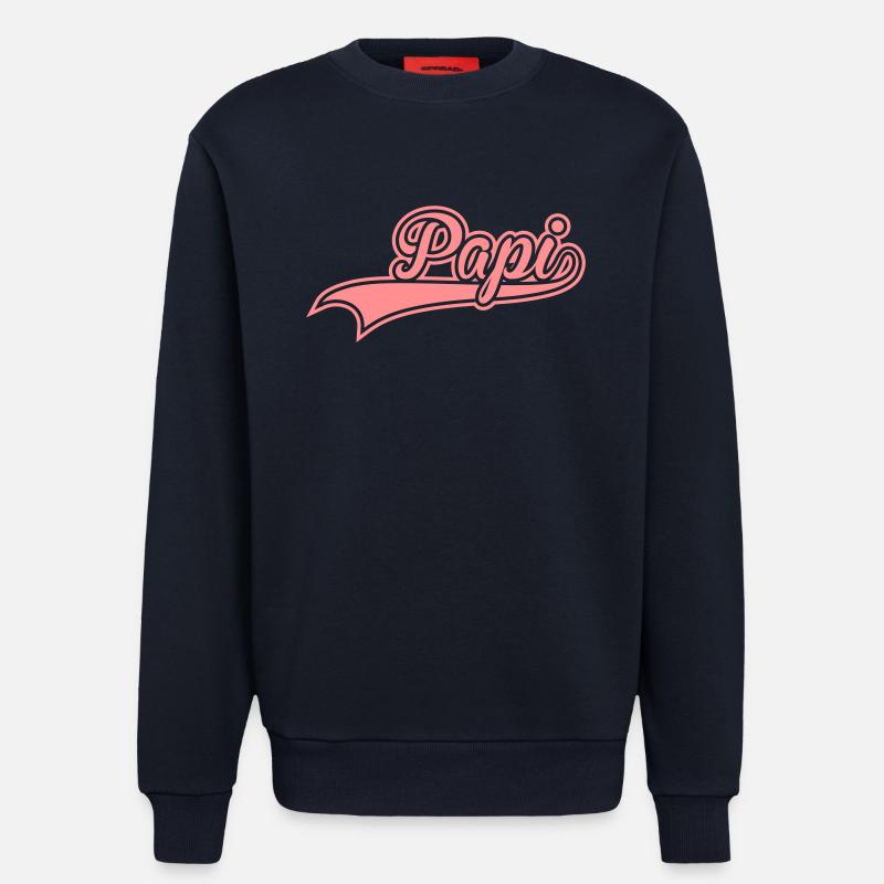 papi - Sweatshirt - made by SPREAD  - DARK NAVY