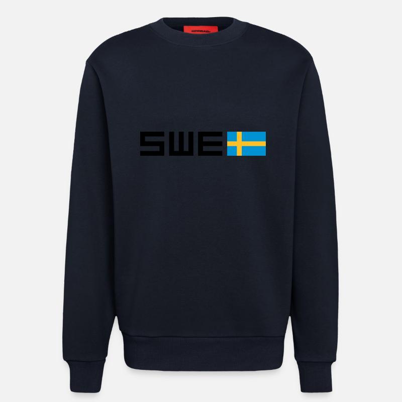Suède - Sweat bio décontracté fabriqué en UE - DARK NAVY