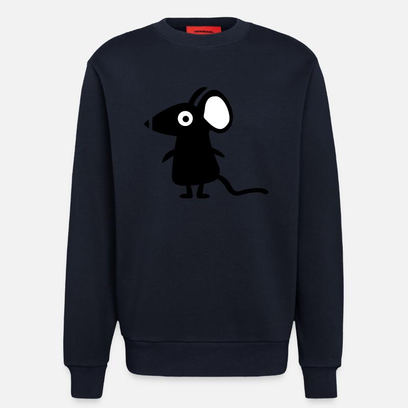 little mouse - Sweatshirt - made by SPREAD  - DARK NAVY