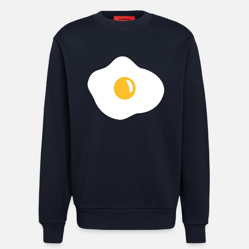 Spiegelei - Ei - Sweatshirt - made by SPREAD - DARK NAVY