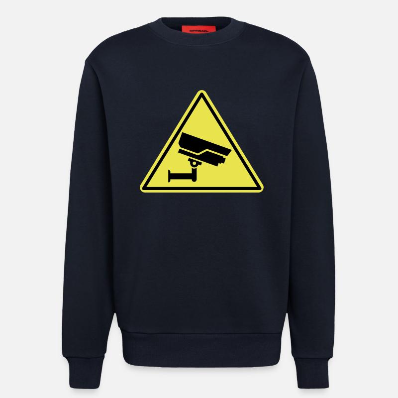 security camera - Sweatshirt - made by SPREAD  - DARK NAVY