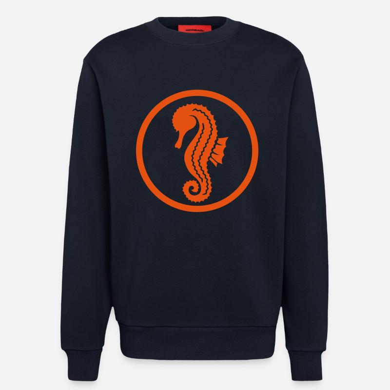 Seepferdchen - Sweatshirt - made by SPREAD  - DARK NAVY