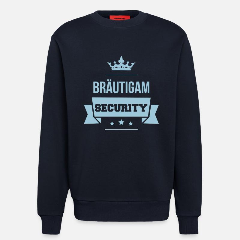 Bräutigam Security - Sweatshirt - made by SPREAD  - DARK NAVY