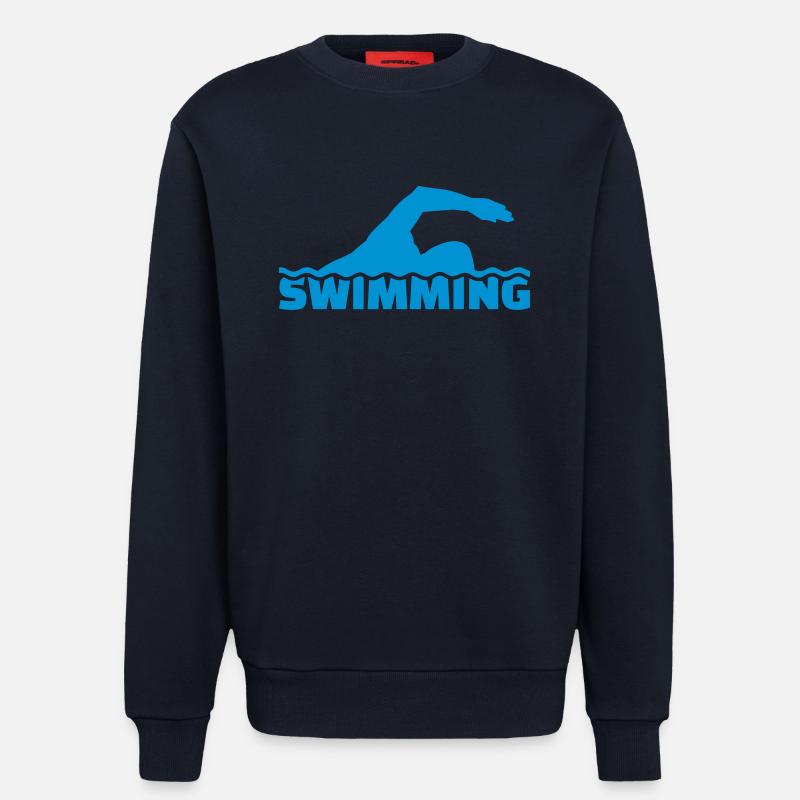 Schwimmen - Sweatshirt - made by SPREAD  - DARK NAVY