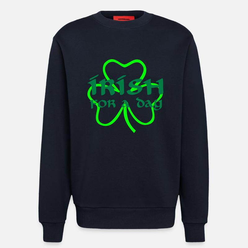Irish - Sweat bio décontracté fabriqué en UE - DARK NAVY