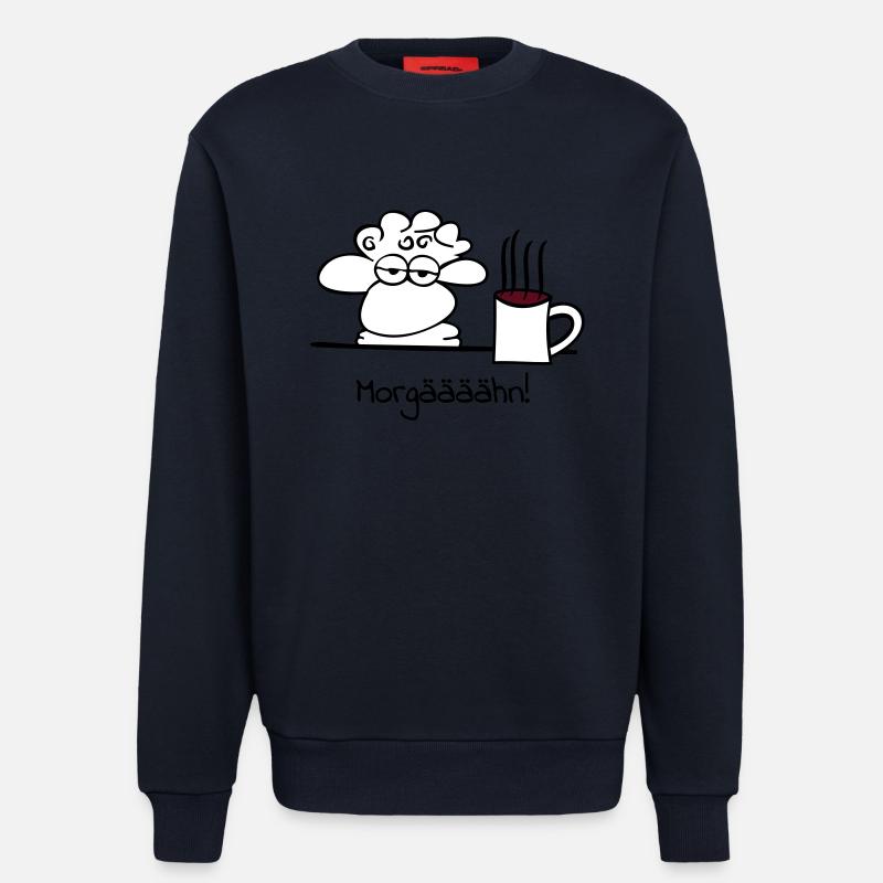 müdes Schaf - Sweatshirt - made by SPREAD  - DARK NAVY