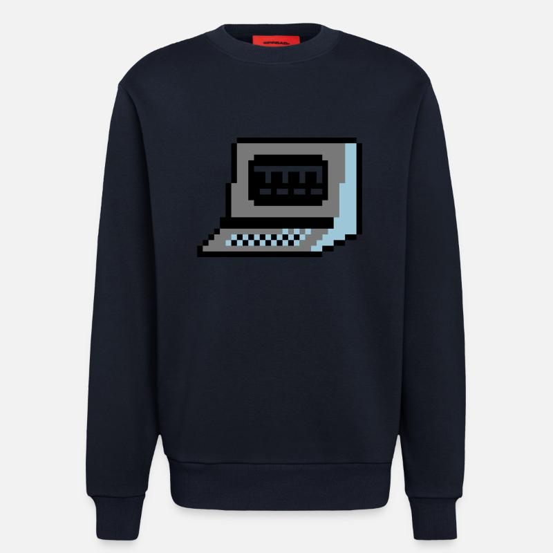 pixelComputer - Sweatshirt - made by SPREAD  - DARK NAVY