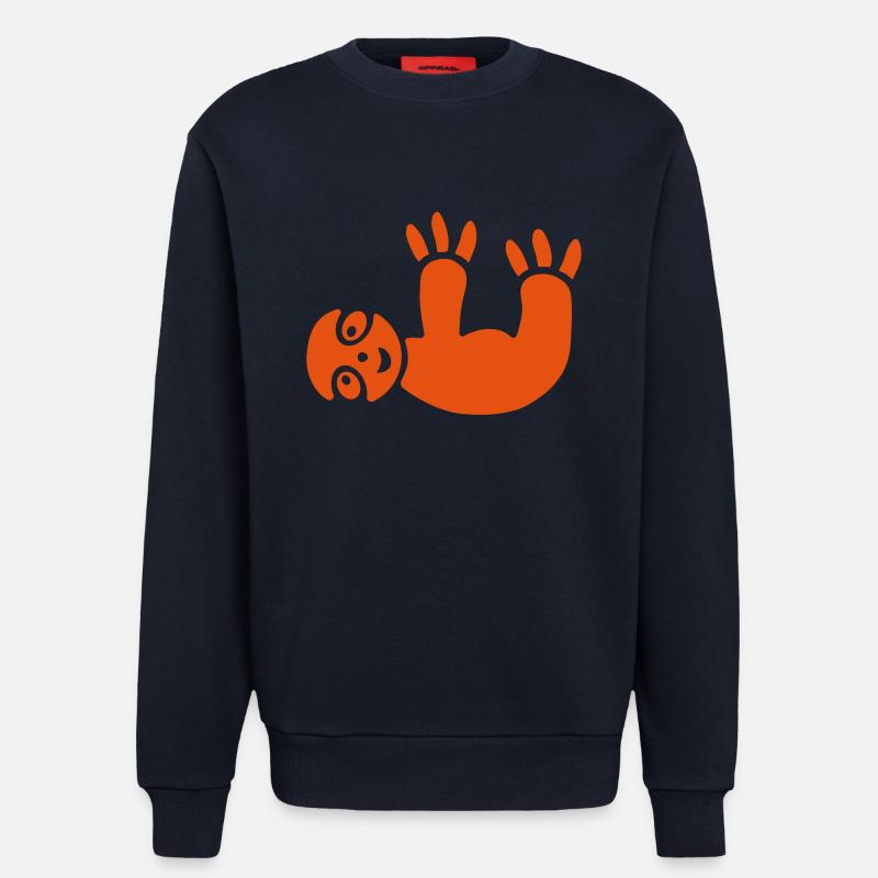 Faultier, sloth - Sweatshirt - made by SPREAD  - DARK NAVY