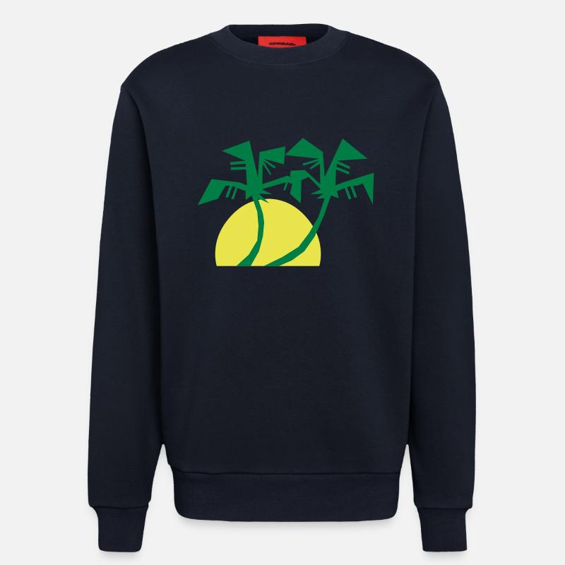 vacances de vacances de vacances - Sweat bio décontracté fabriqué en UE - DARK NAVY
