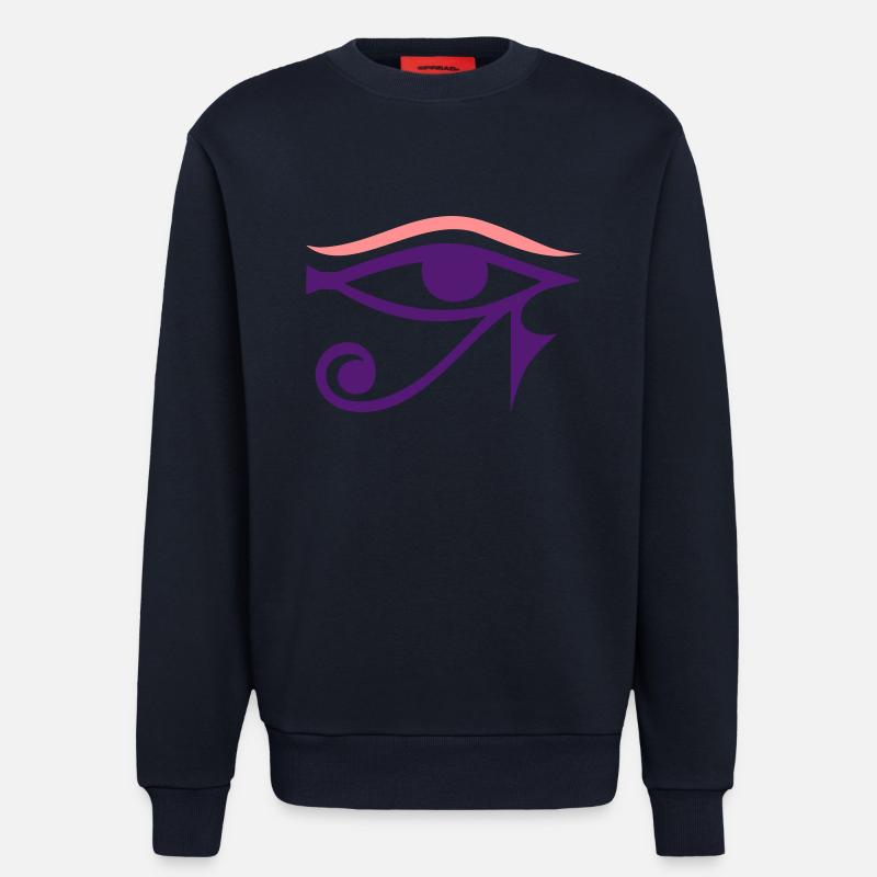 auge - Sweatshirt - made by SPREAD  - DARK NAVY