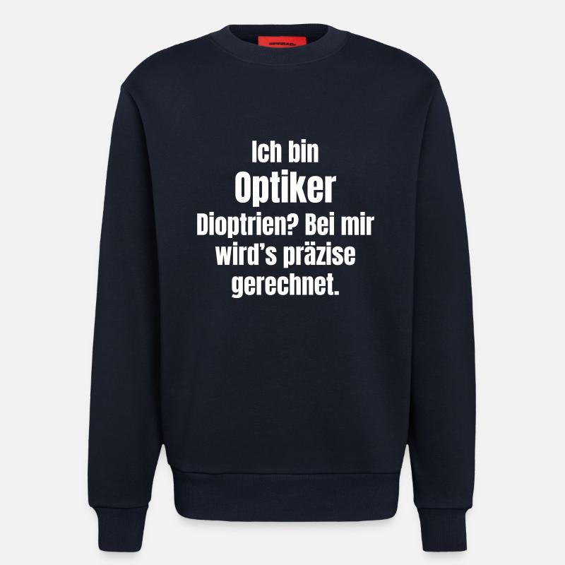Optiker - Sweatshirt - made by SPREAD  - DARK NAVY