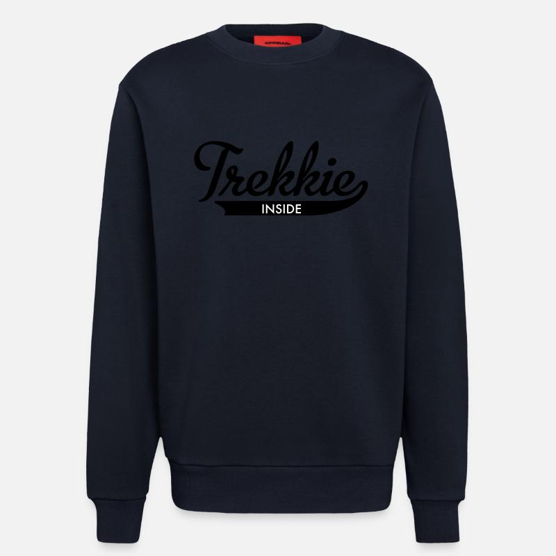 trekkie inside - Sweatshirt - made by SPREAD  - DARK NAVY